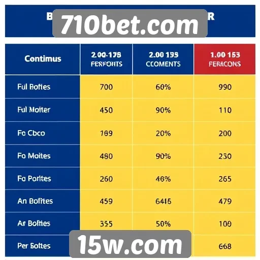 Comparativo de bônus de 710bet com concorrentes