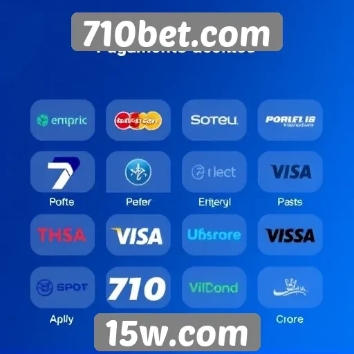 Métodos de pagamento aceitos no 710bet
